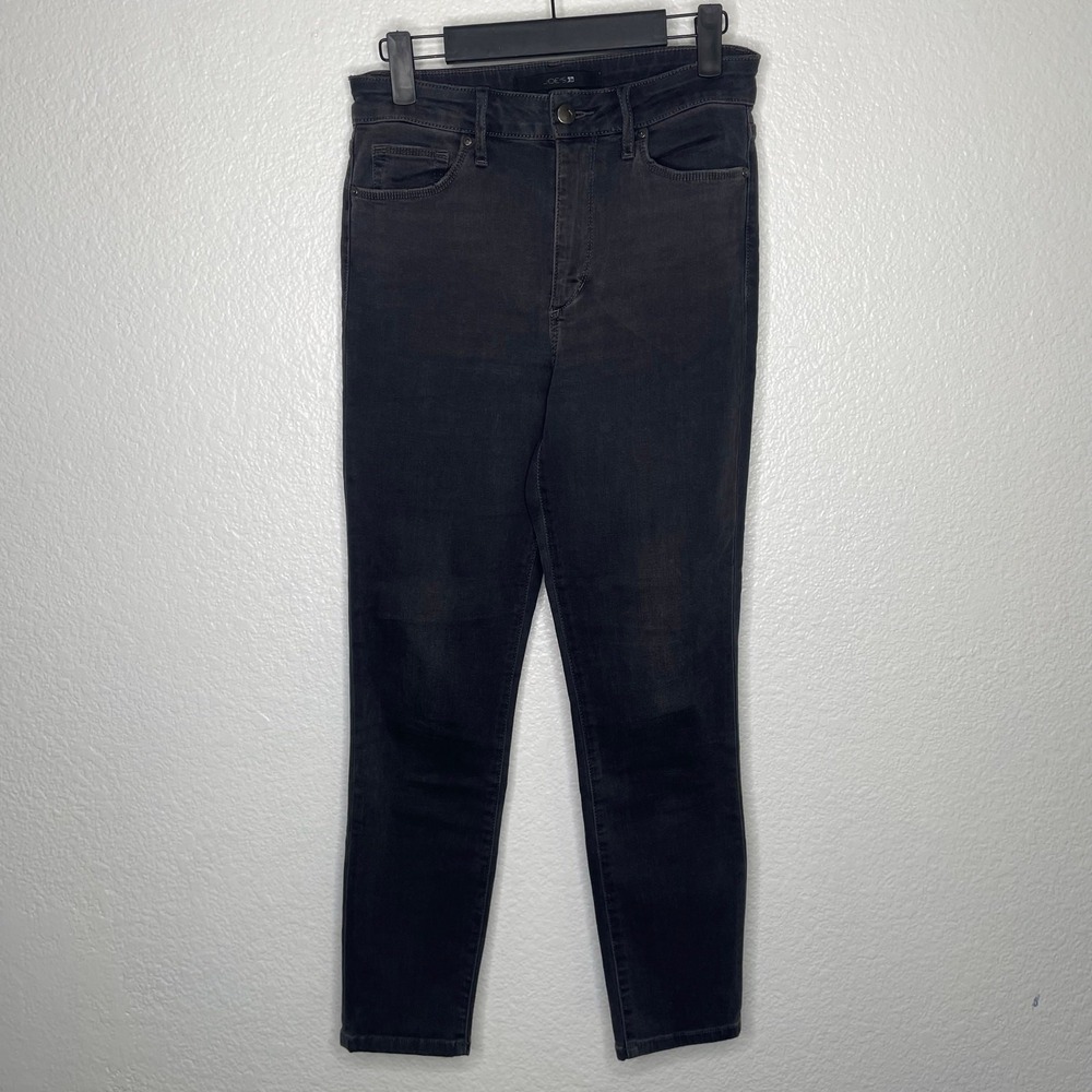 Joes Jeans Women 27 High Rise Skinny Faded Black Denim Jeans 45GBAWDY5734